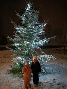 Vánoční posezení a rozsvěcení stromečku